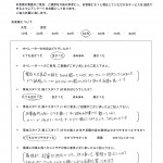 作業場所の床にシートを敷いてすぐ終わる作業でも敷いてくれてカバーが汚れていたのもサービスで替えてくれました。うれしかったです。